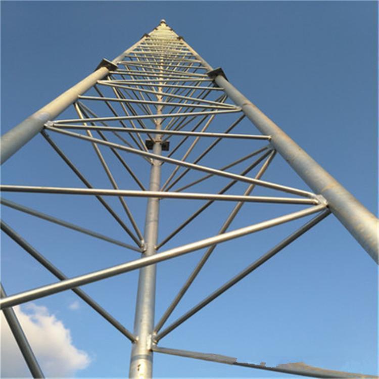 35米GJT 圆钢三角避雷塔