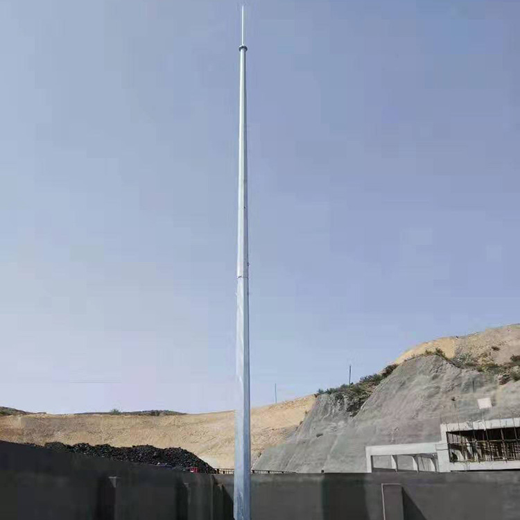 35米环形钢管避雷塔