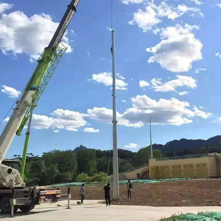 环形避雷塔 接闪杆 30米角钢铁塔热镀锌 钢结构塔