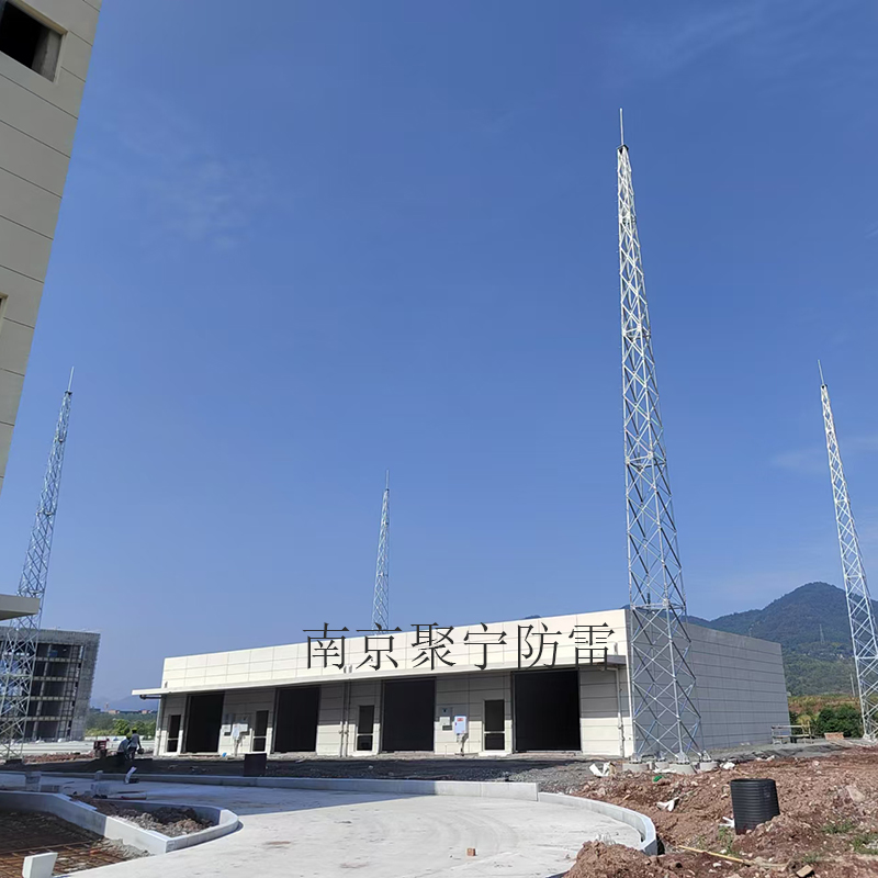 重庆危化库避雷塔施工安装