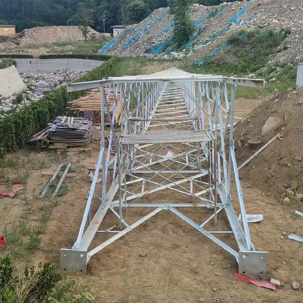 榆林新建库区避雷塔安装